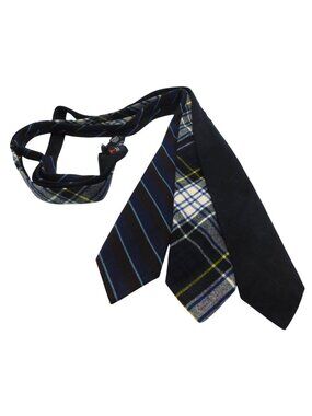 Robert Talbott Mens Mixed Pattern Silk & Wool Ties 3 Plaid Stripe 56" 3.5"